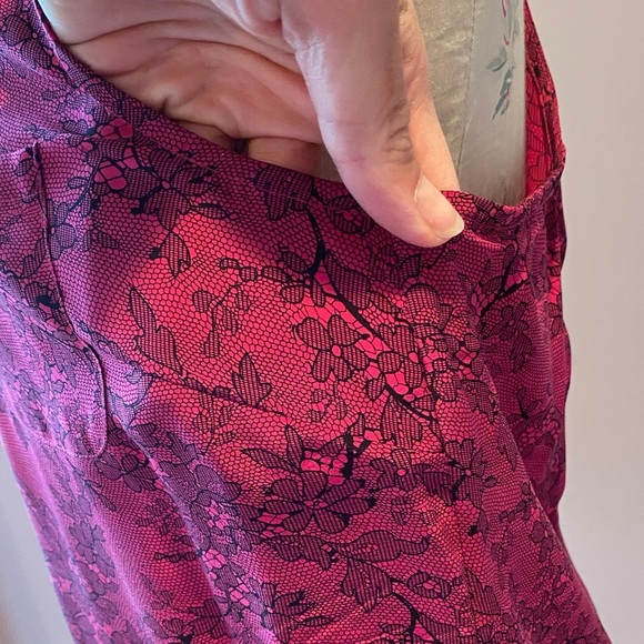 Joie Fuchsia Floral Tank Top - Picture 6 of 9